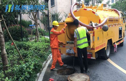 上海松江区车墩镇雨污管道清淤疏通